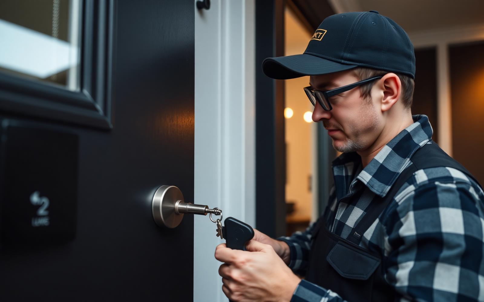 Australian locksmiths at work