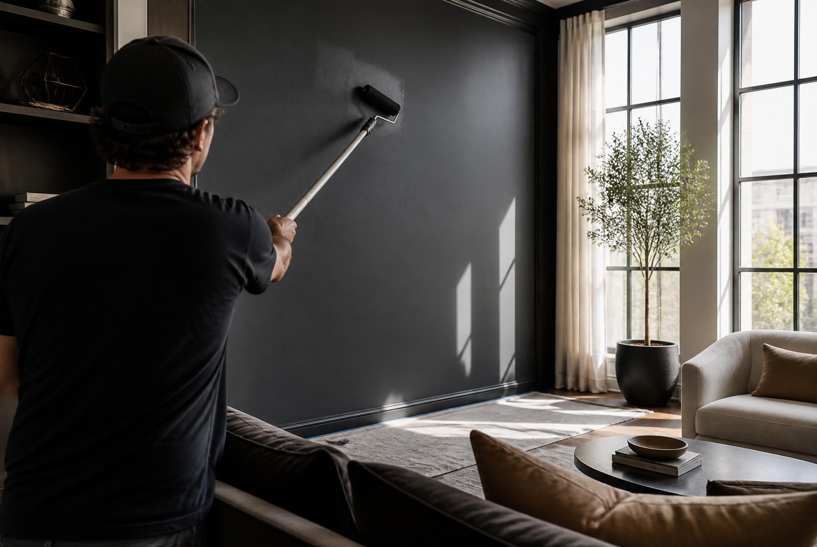 Australian painters at work